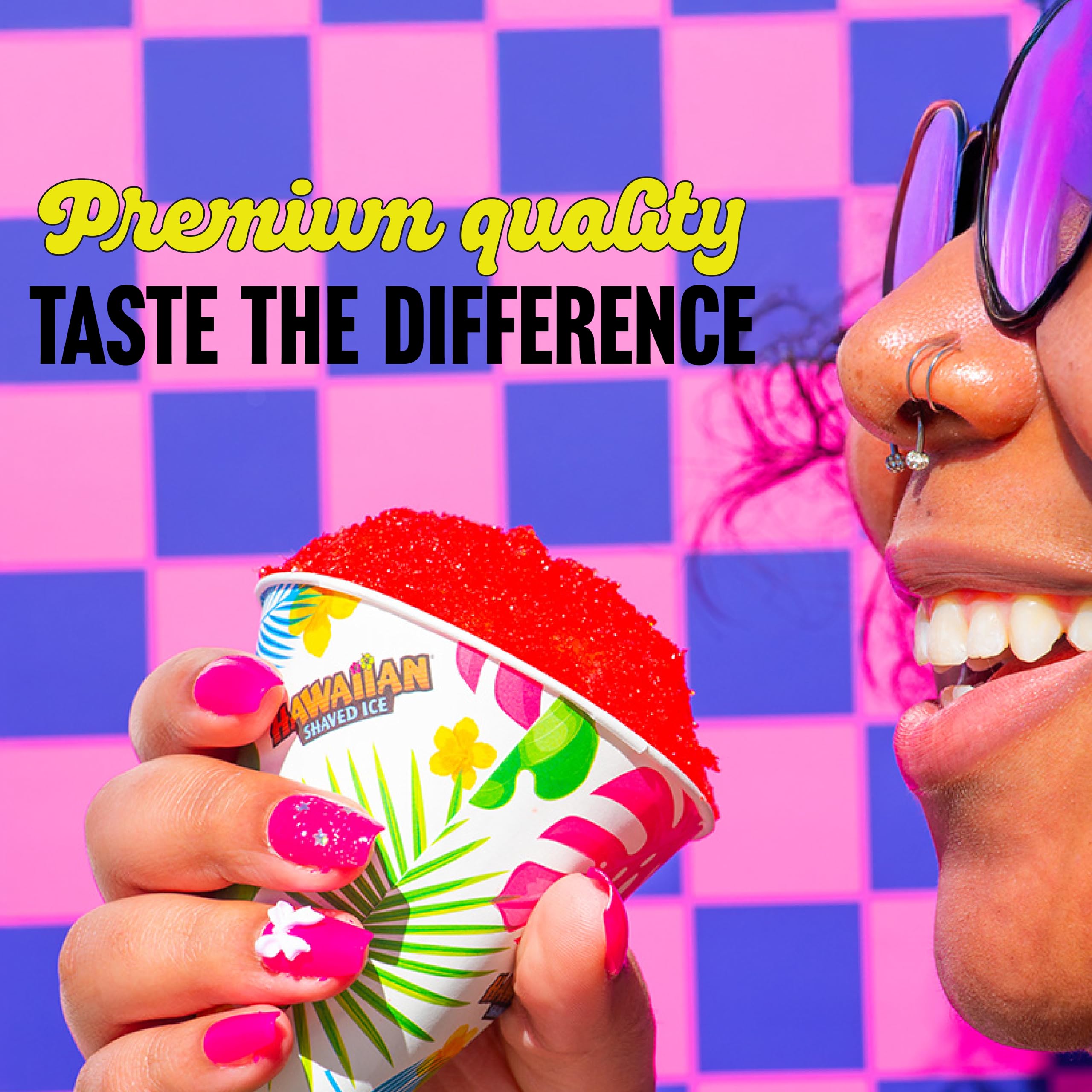 Hawaiian Shaved Ice Syrup Variety Pack - 10 Premium Snow Cone Flavors - Long-Lasting Shaved Ice Flavorings for Home & Business Use - 16oz Bottles - Image 3